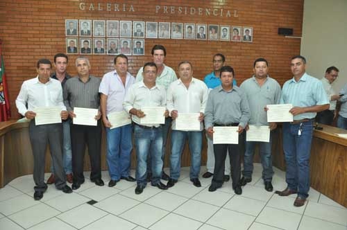 Prefeito eleito de Mirador, Renato e vice-prefeito eleito bié são diplomados
